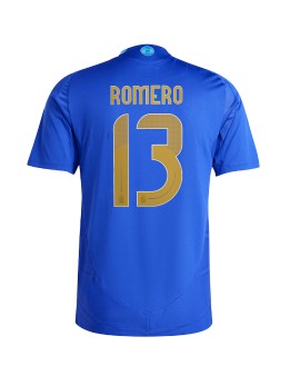 Argentinien Cristian Romero #13 Auswärtstrikot Copa America 2024 Kurzarm